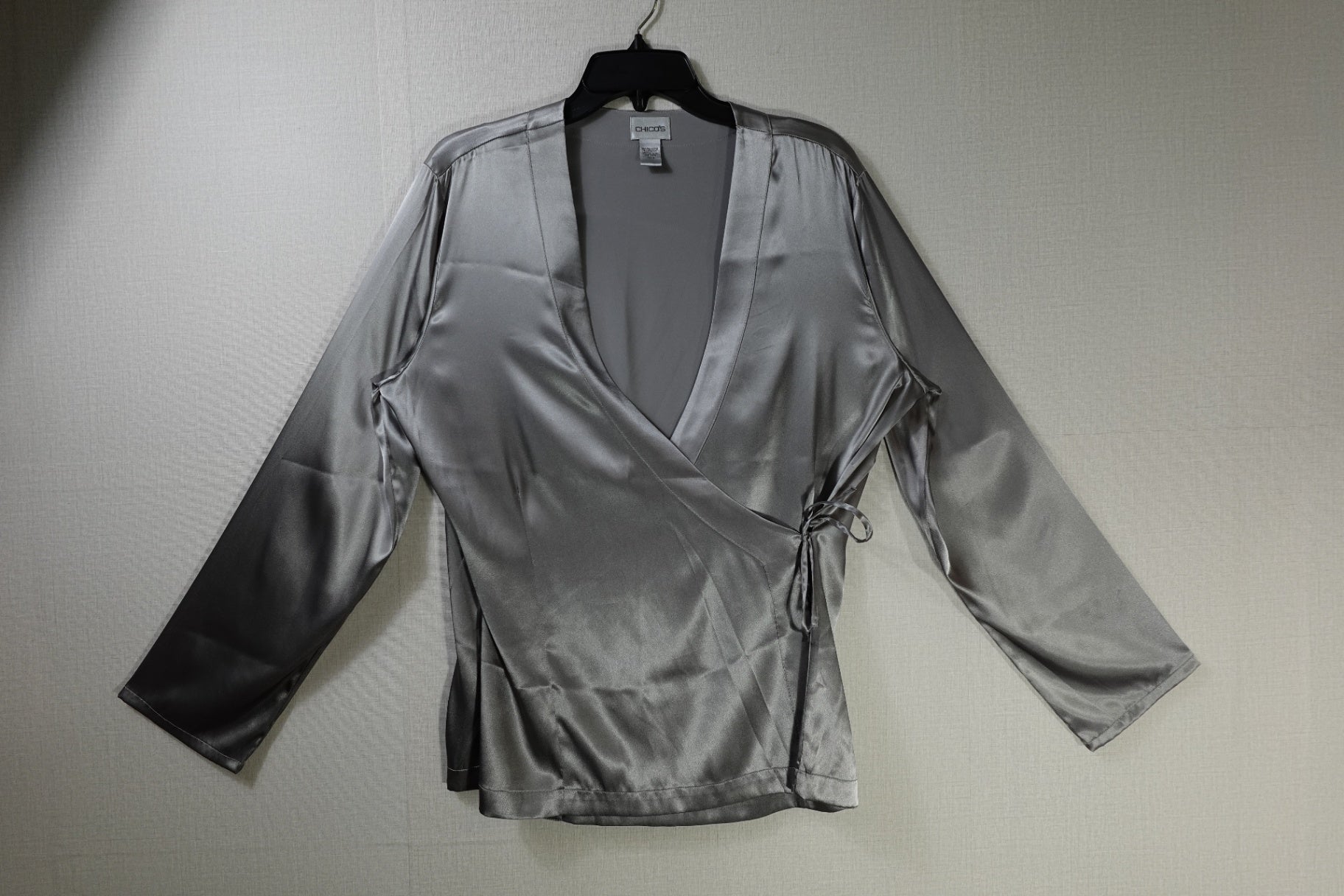 Chico's, PROFESSIONAL TOP, 12/14, Polyester, Spandex