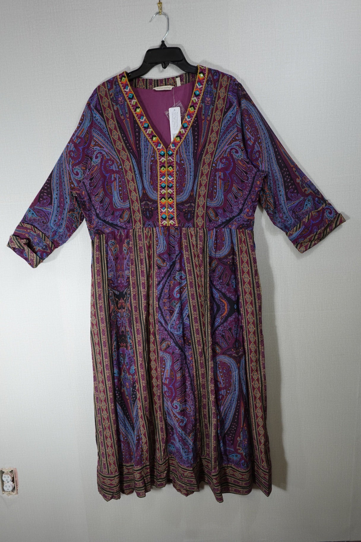 Soft Surroundings, New Dress, 18/20, Rayon, Cotton