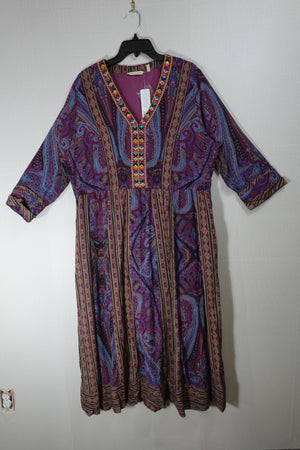 Soft Surroundings, New Dress, 18/20, Rayon, Cotton