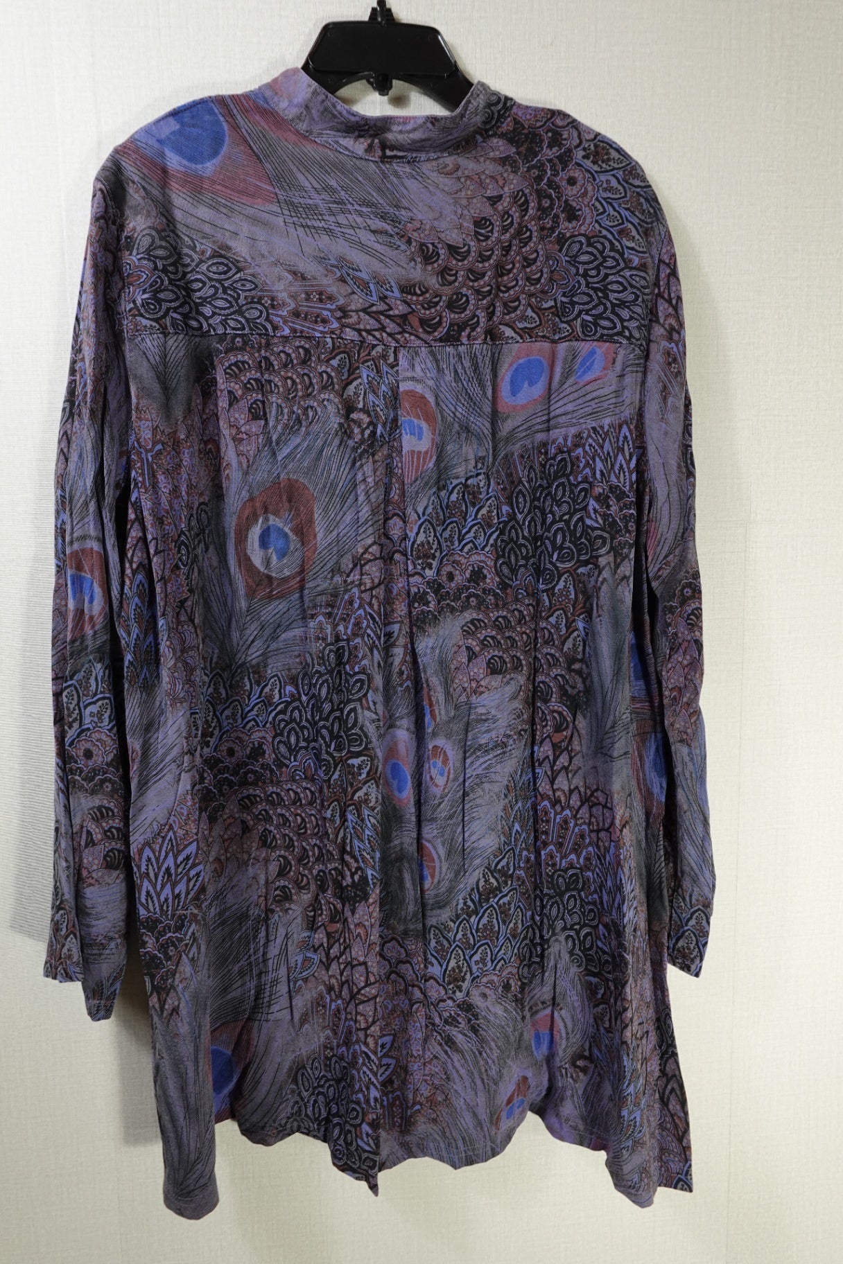Tianello, Long Sleeves Tunic, XL, Tencel, Rayon