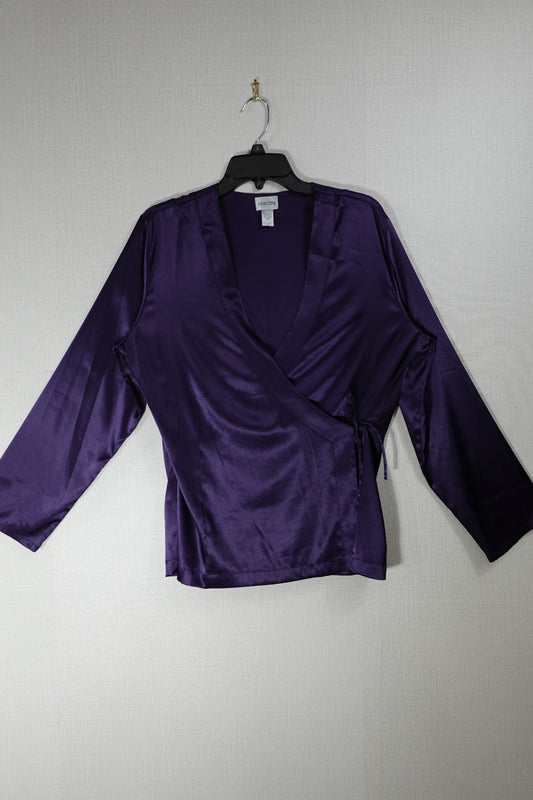 Chico's, PROFESSIONAL TOP, 12/14, Polyester, Spandex