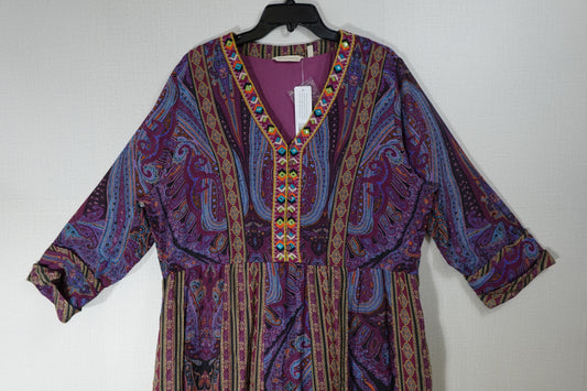 Soft Surroundings, New Dress, 18/20, Rayon, Cotton