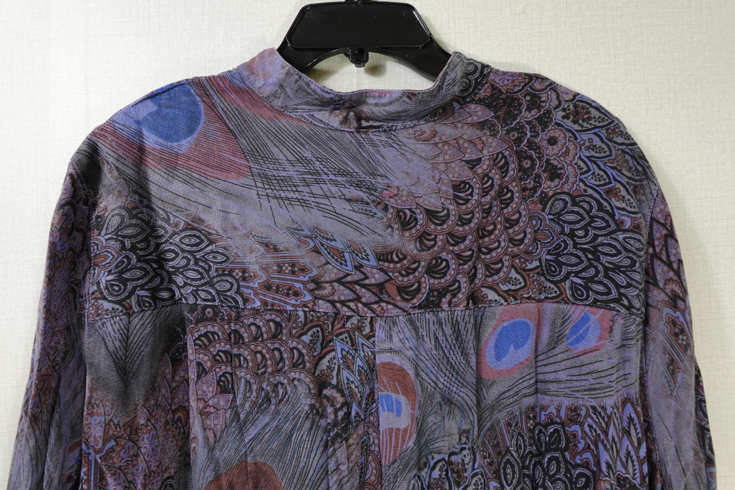 Tianello, Long Sleeves Tunic, XL, Tencel, Rayon