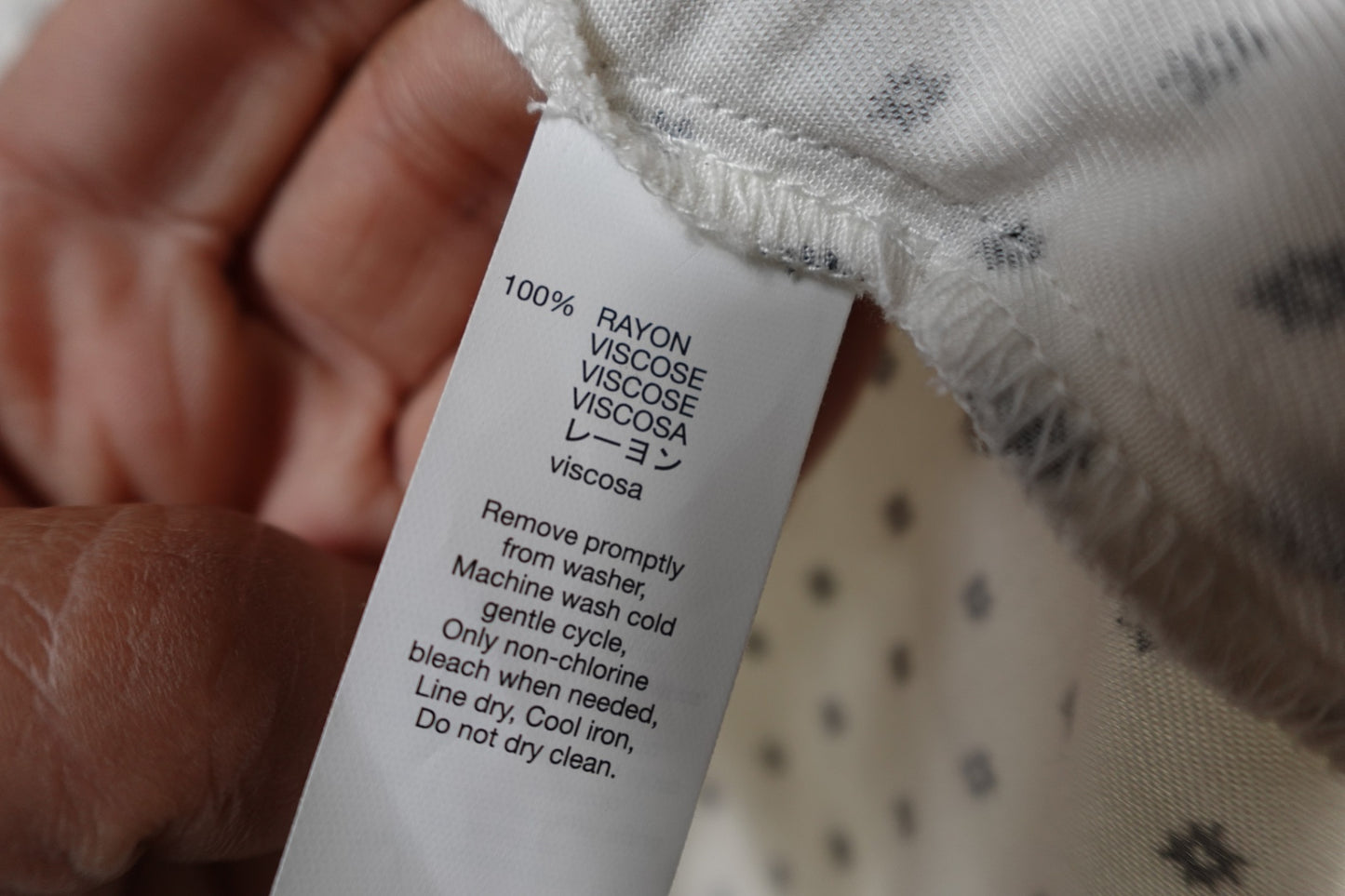 GAP, Long Sleeves Top, 2XL, Rayon