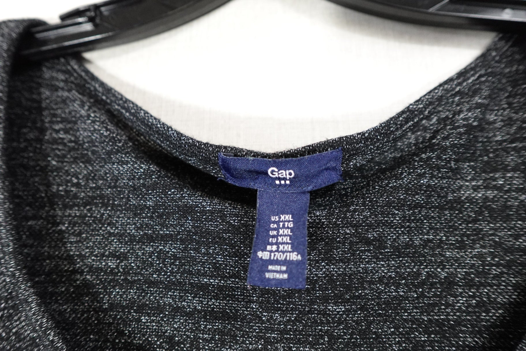 Gap, Long Sleeves Top, 2X, Knit