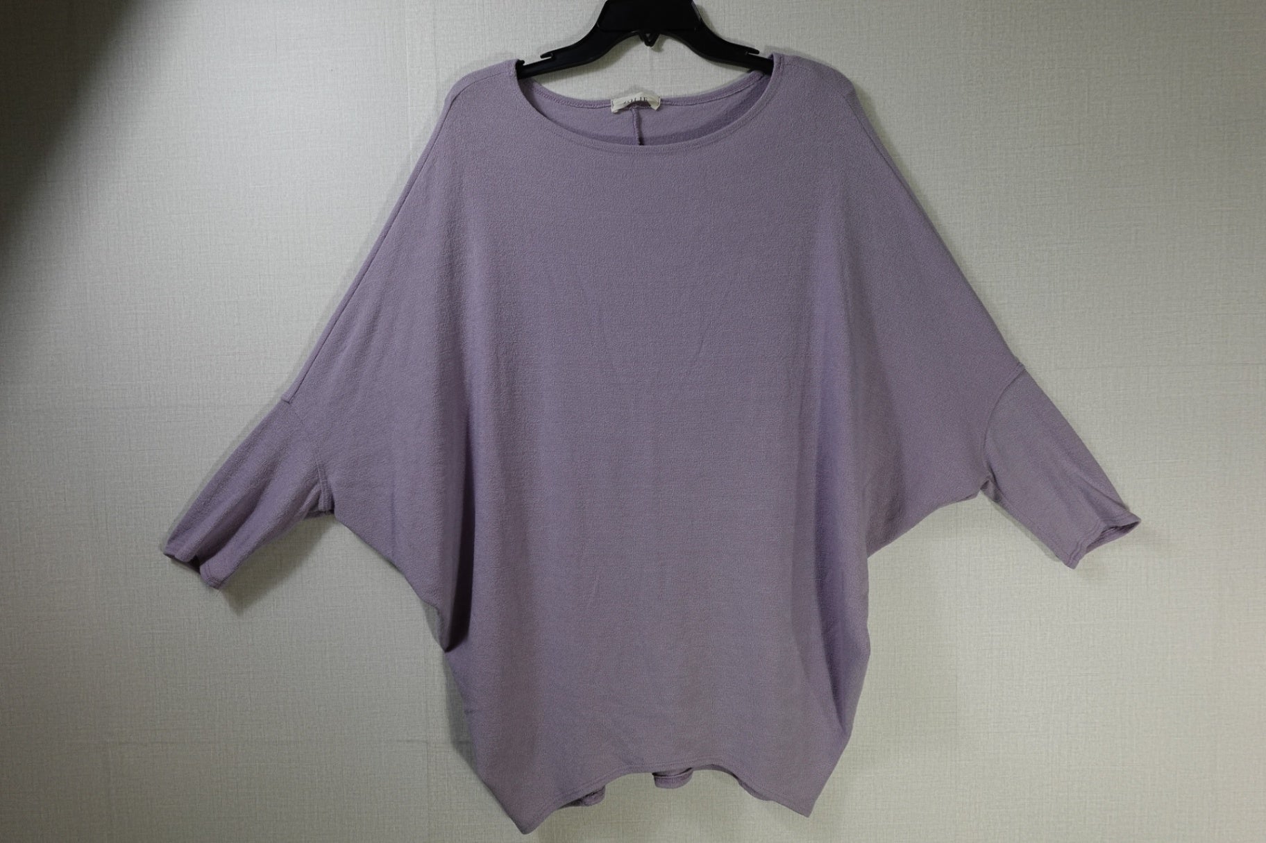 Jolie, 3/4 Sleeve Batwing Top, XL, Polyester Blend
