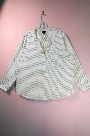 GAP, Long Sleeves Top, 2XL, Rayon