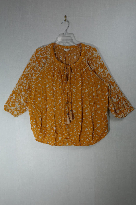 Mason & Belle, Long Sleeves Top, 1X,