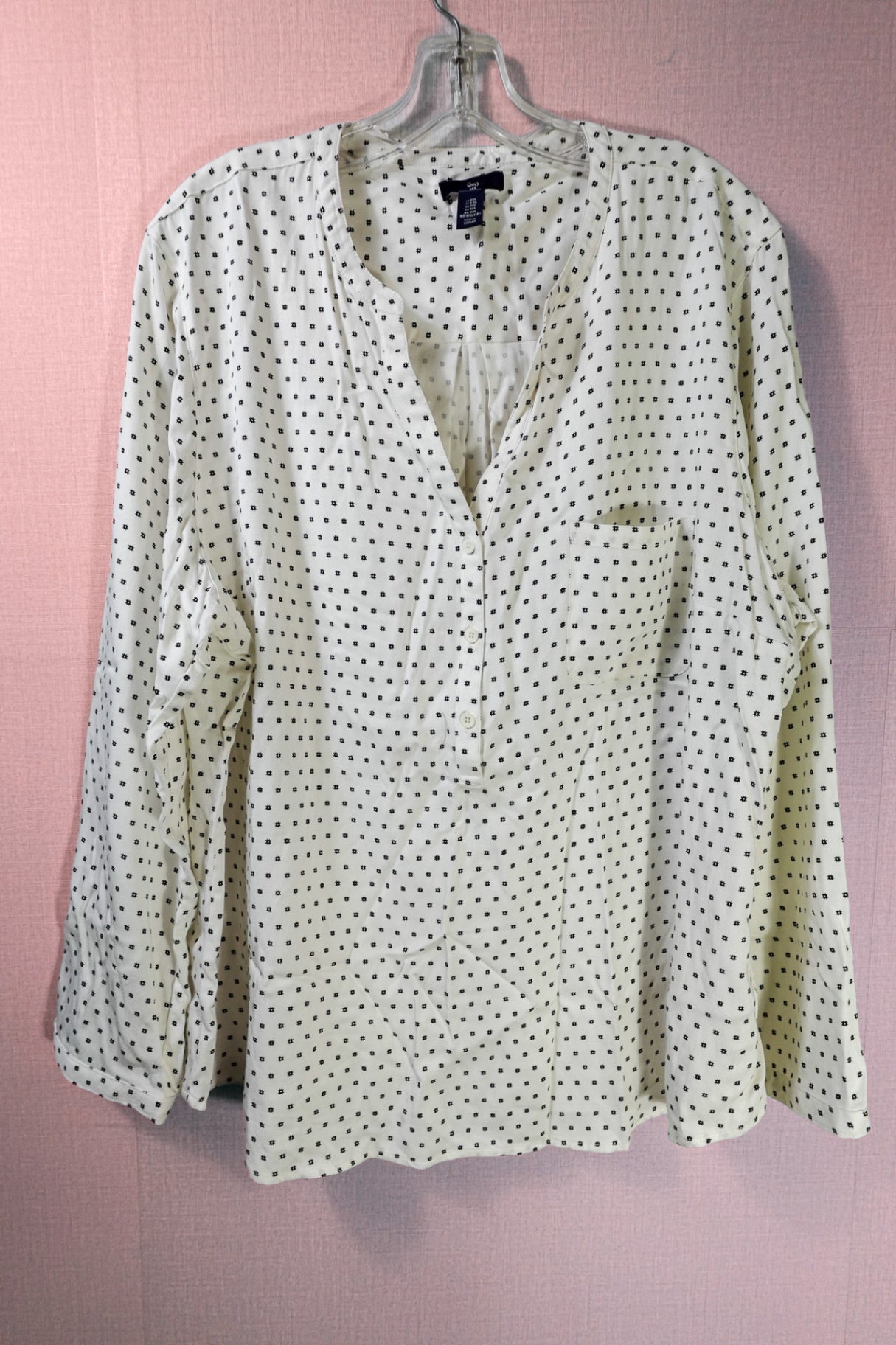 GAP, Long Sleeves Top, 2XL, Rayon