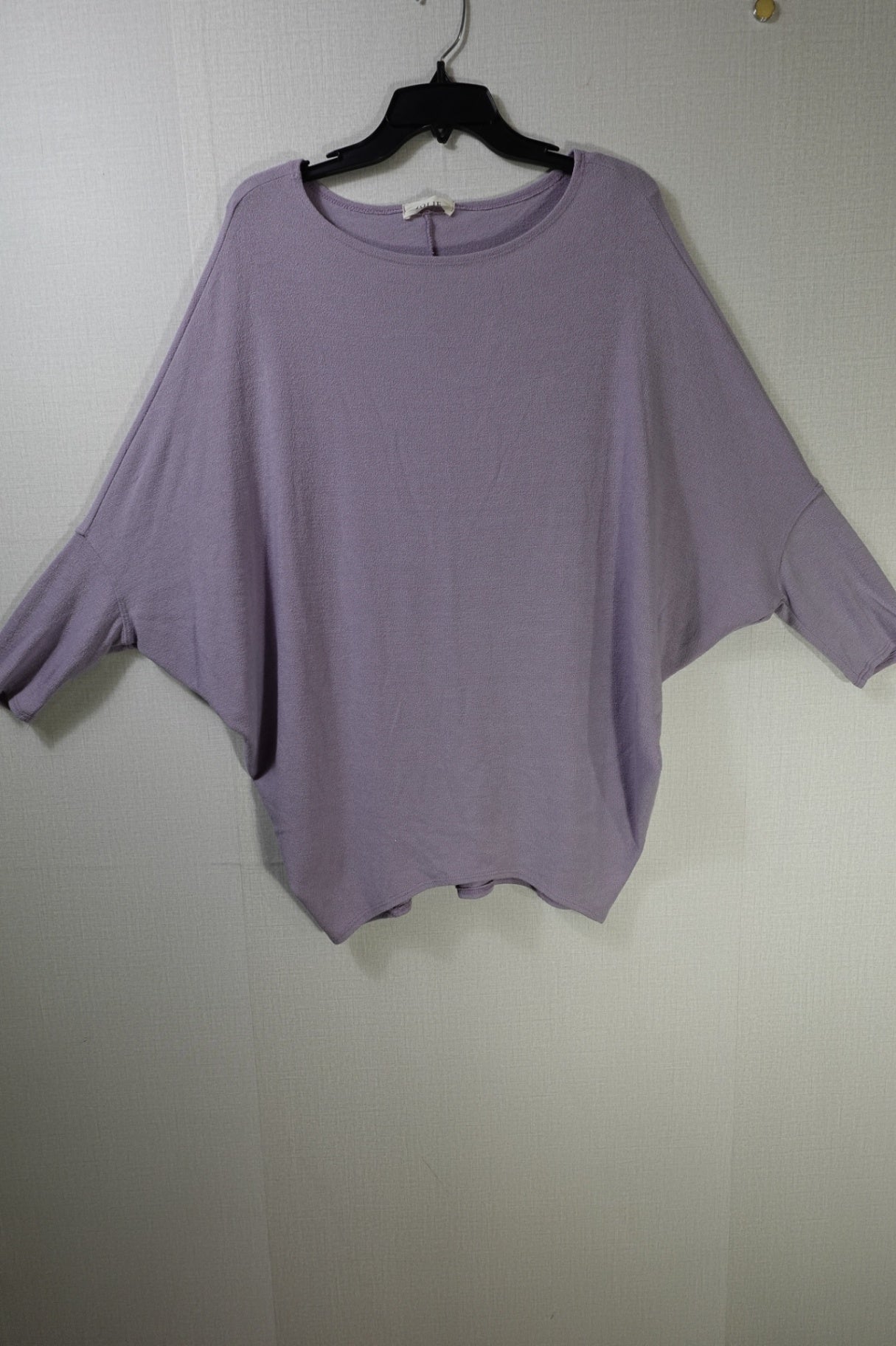 Jolie, 3/4 Sleeve Batwing Top, XL, Polyester Blend
