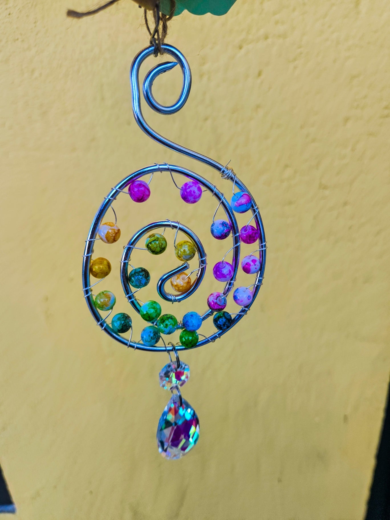 Handmade Suncatchers By Moon, Suncatcher, One Size, Metal, Plastic