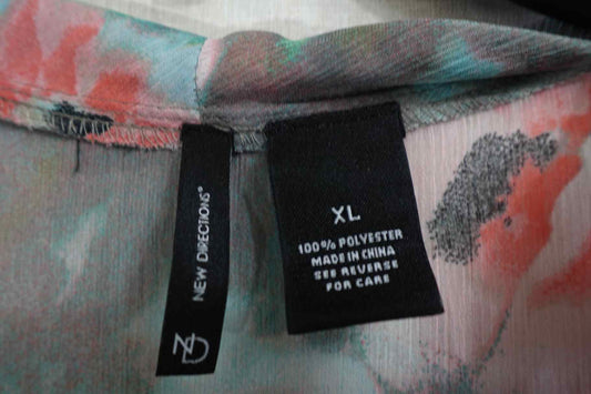 New Directions, Short Sleeved Top, XL,