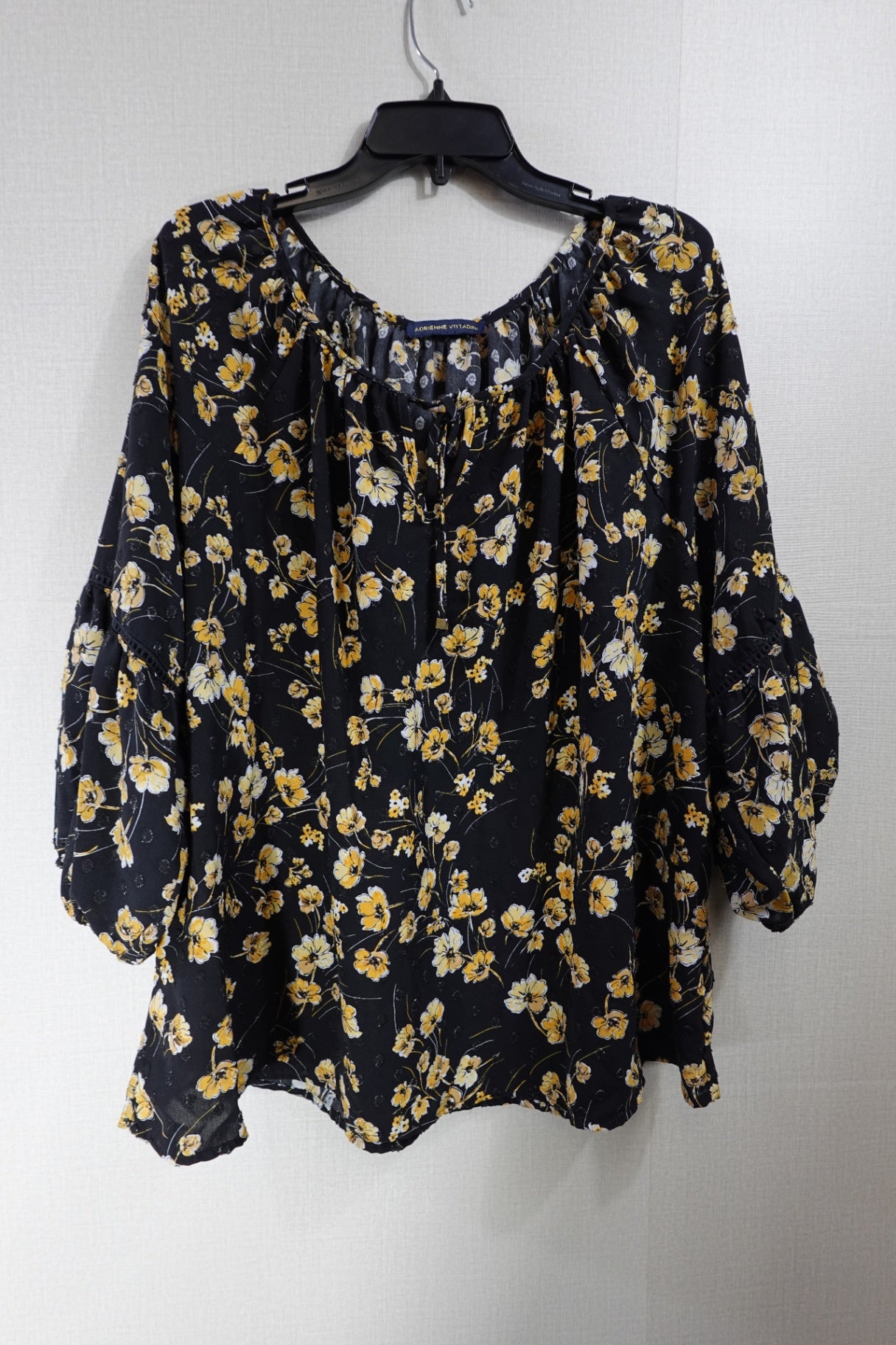Adrienne Vittadini, Long Sleeves Top, 3X,