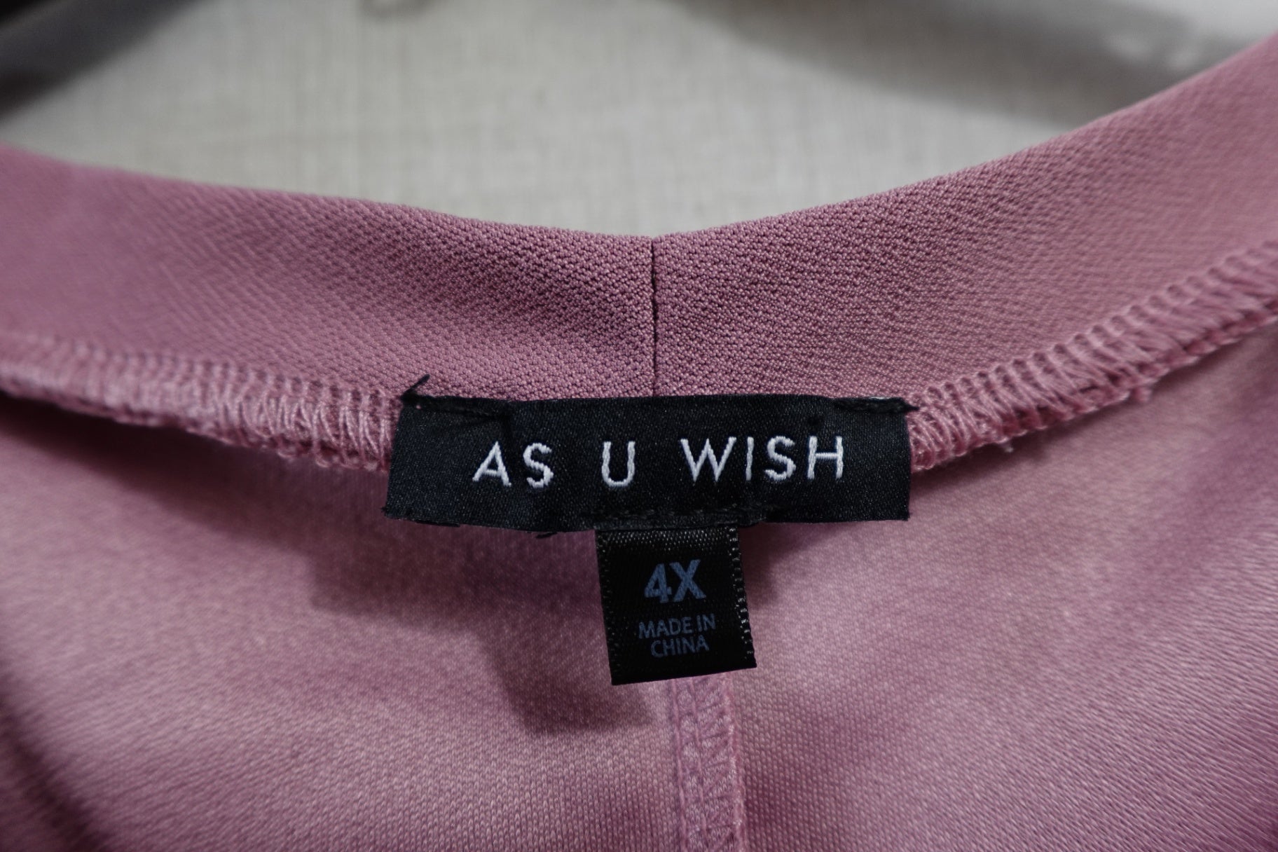 AS U WISH, Dress, 4X,