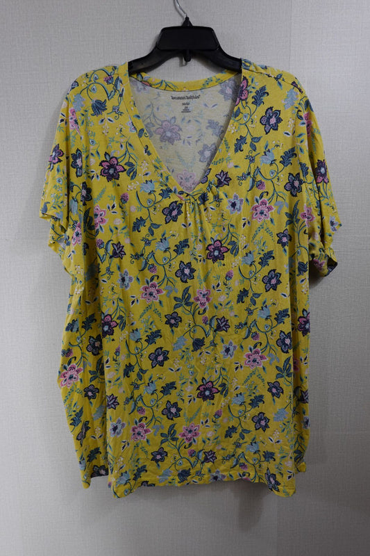 Woman Within, Short Sleeved Top, 30/32,
