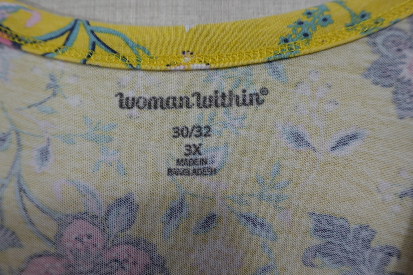 Woman Within, Short Sleeved Top, 30/32,