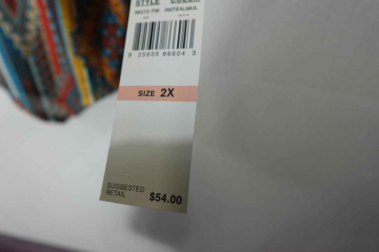Ruby Rd, New Long Sleeves Top, 2X,