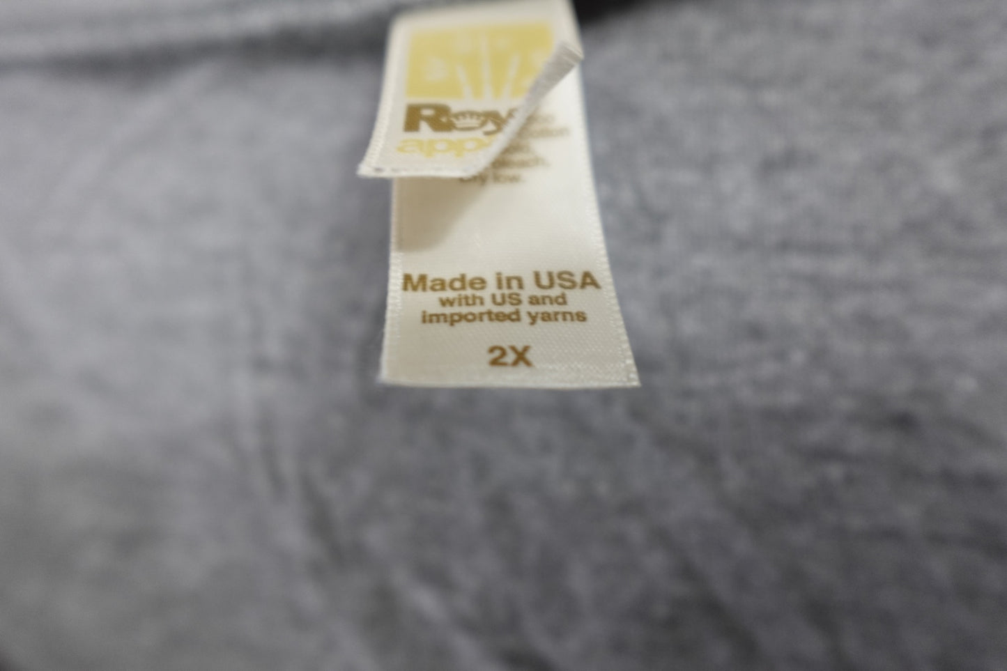 Royal Apparel, Short Sleeved Top, 2X,
