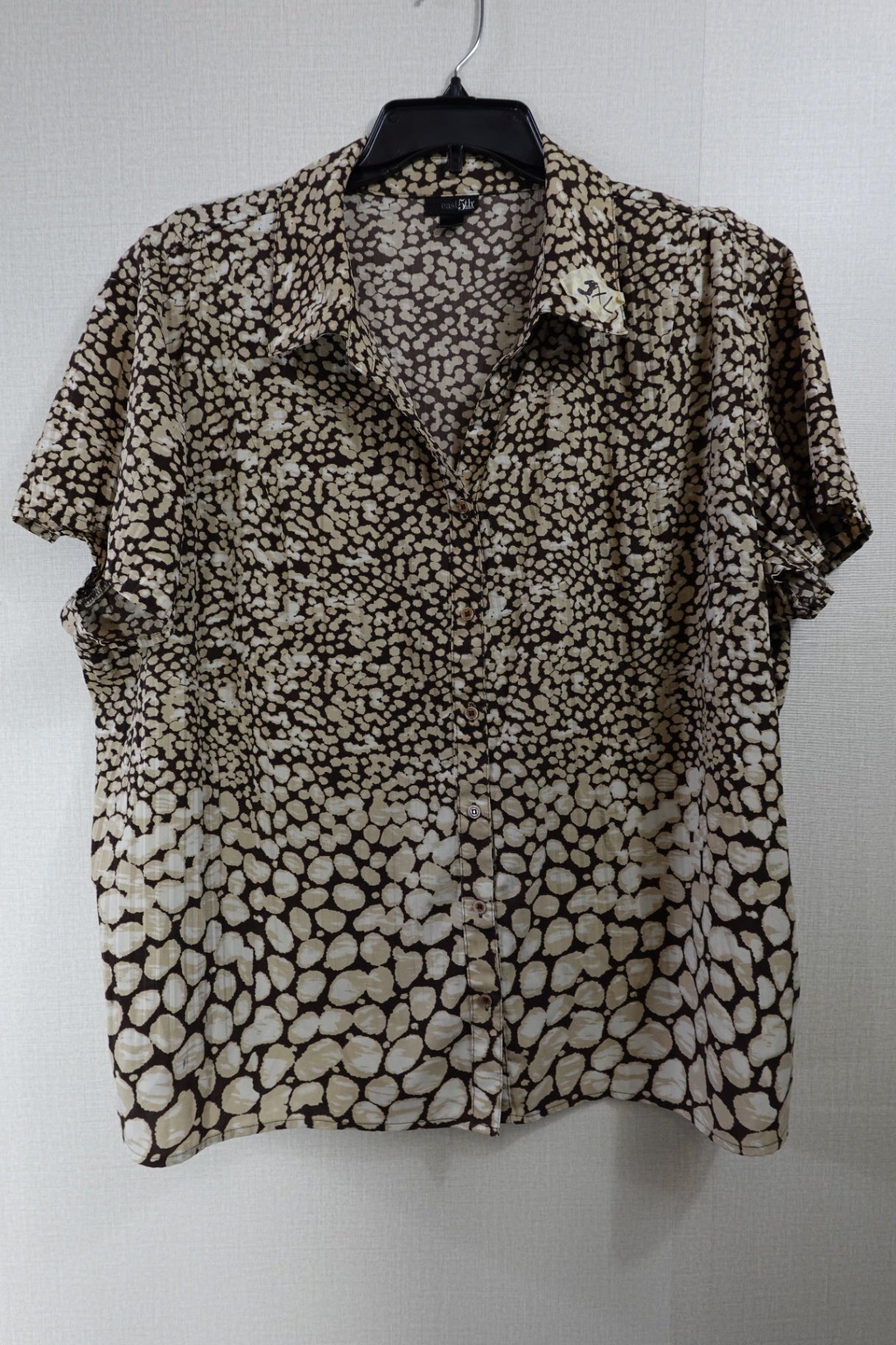 East 5th Woman, Short Sleeved Top, 2X,