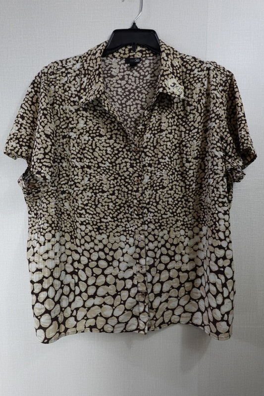 East 5th Woman, Short Sleeved Top, 2X,