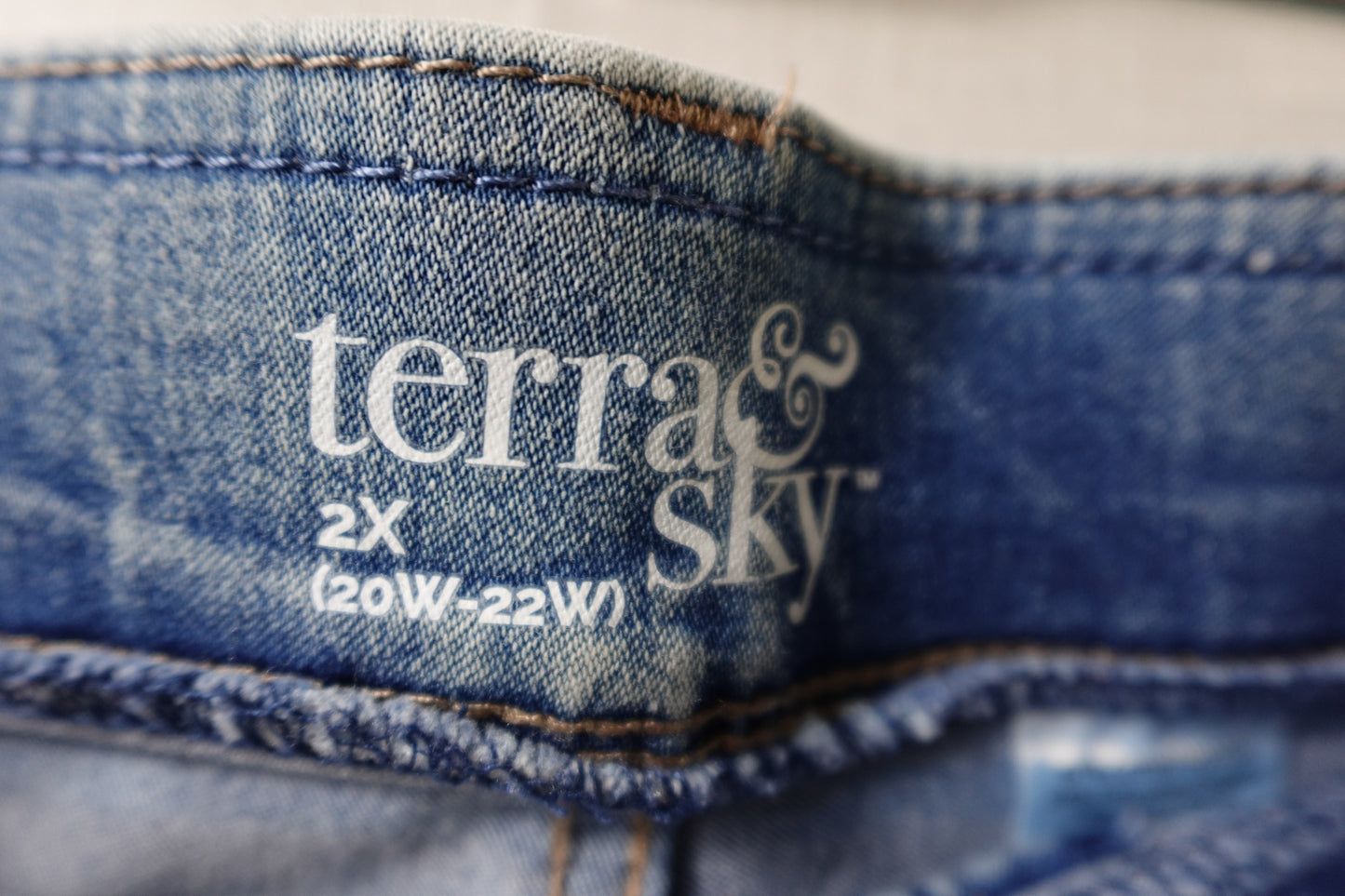 Terra & Sky, Jeans, 20/22,