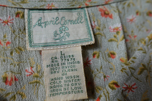 April Cornell, Vintage Dress, L,