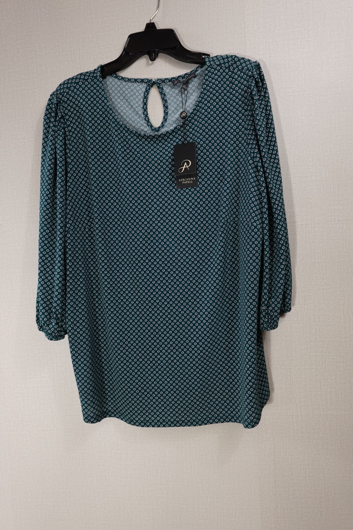 Adrianna Papell, New Long Sleeves Top, 1X,