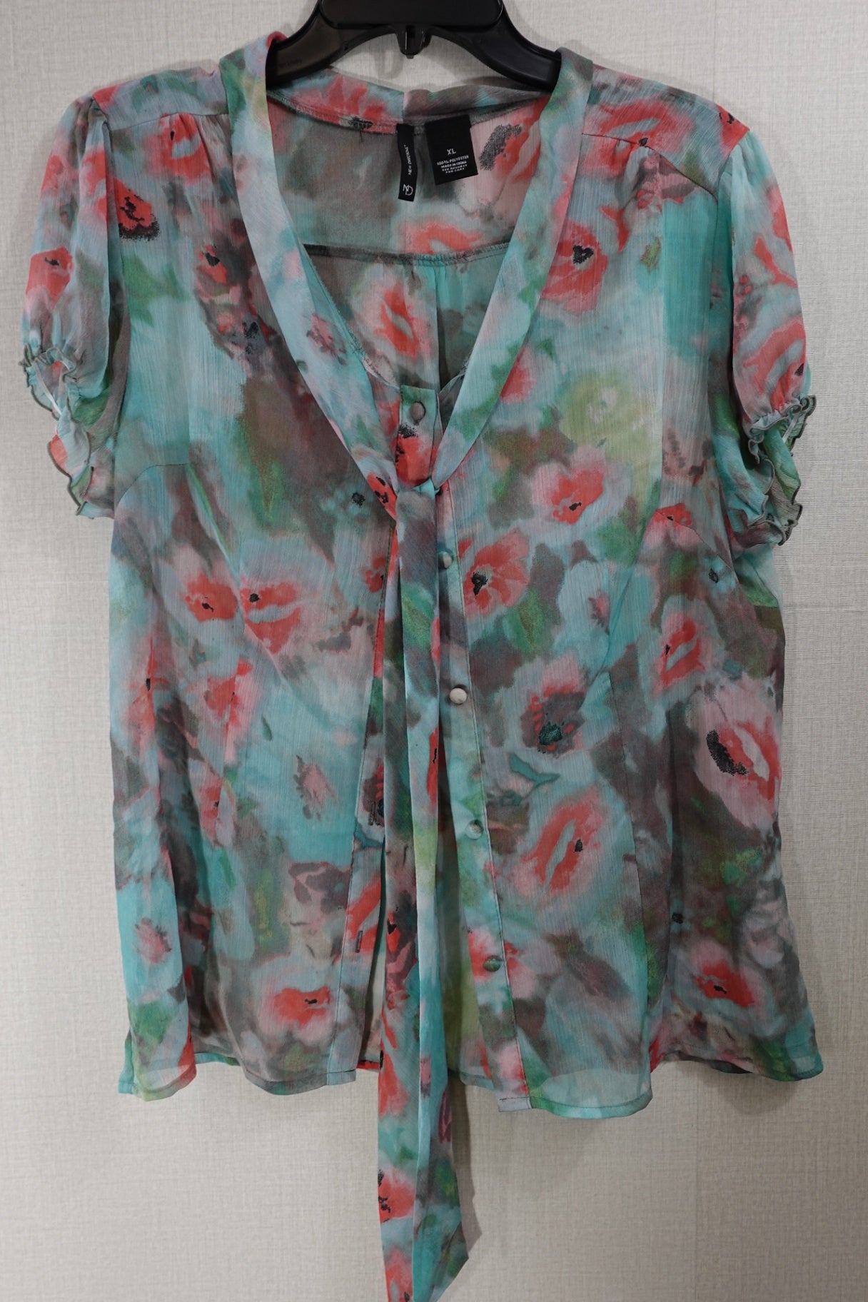 New Directions, Short Sleeved Top, XL,