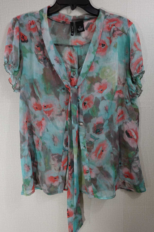 New Directions, Short Sleeved Top, XL,