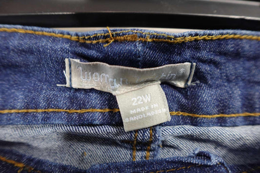 Woman Within, Jeans, 22W,