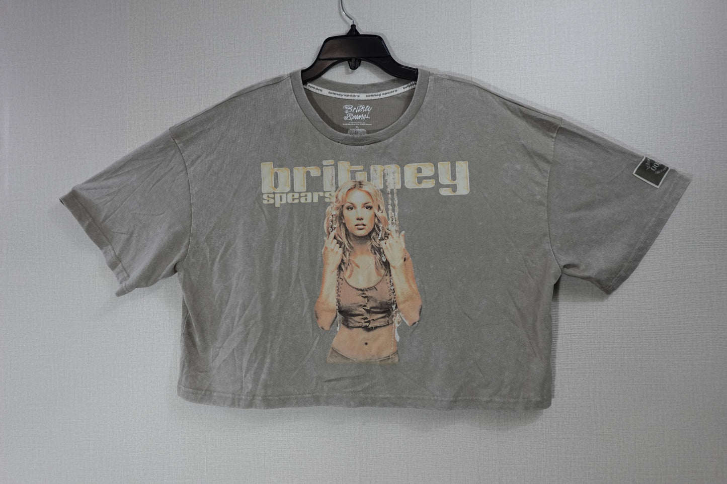 Britney Spears Cropped T-shirt, XL,