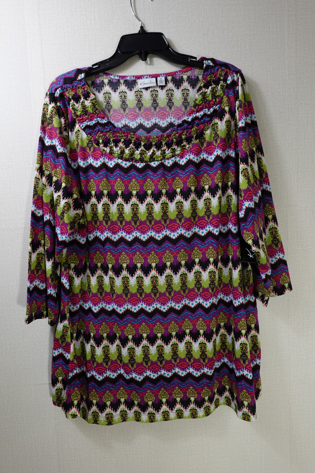 Kim Rogers, Long Sleeves Top, 3X,