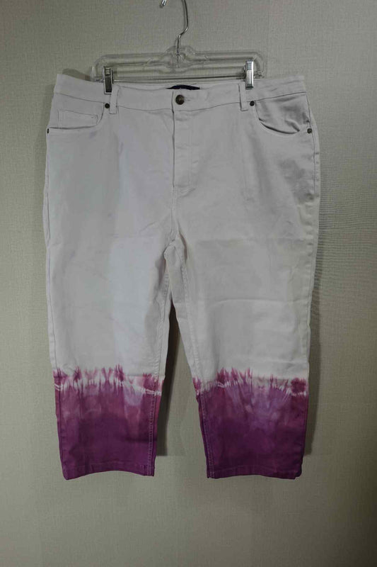 Denim 24/7, tie-dye Jeans, 22, Cotton