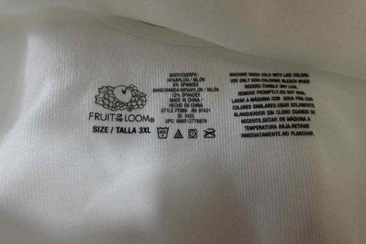 Fruit of the Loom, Bra, 3X,