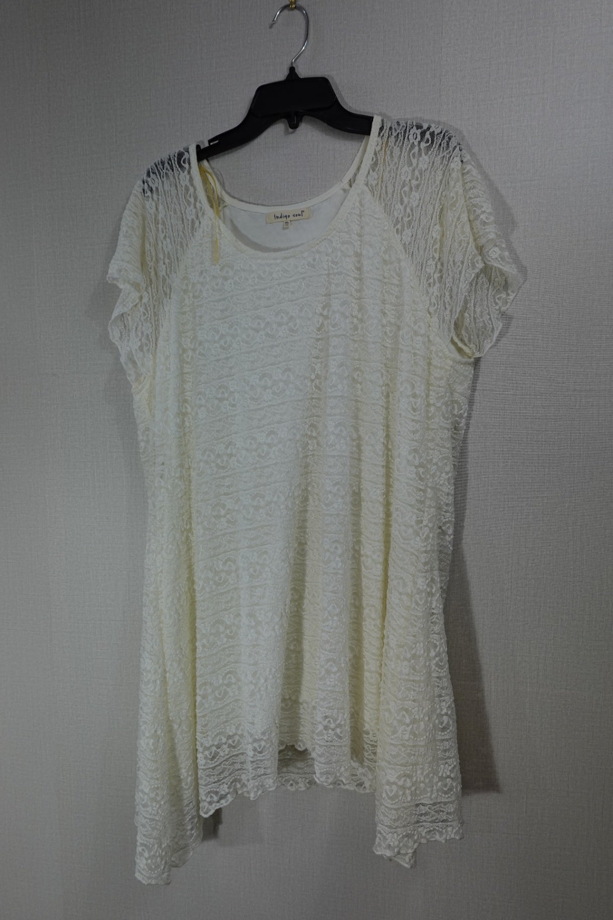 Indigo Soul, Short Sleeved Top, 3XL,