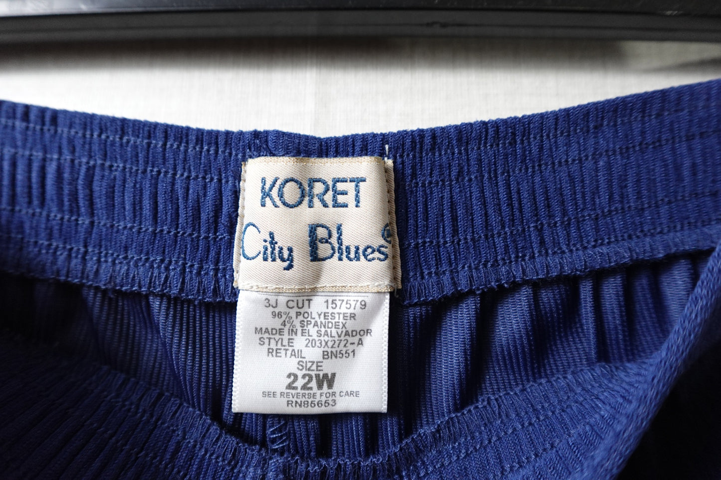 Koret, New Pants, 22W Regular,