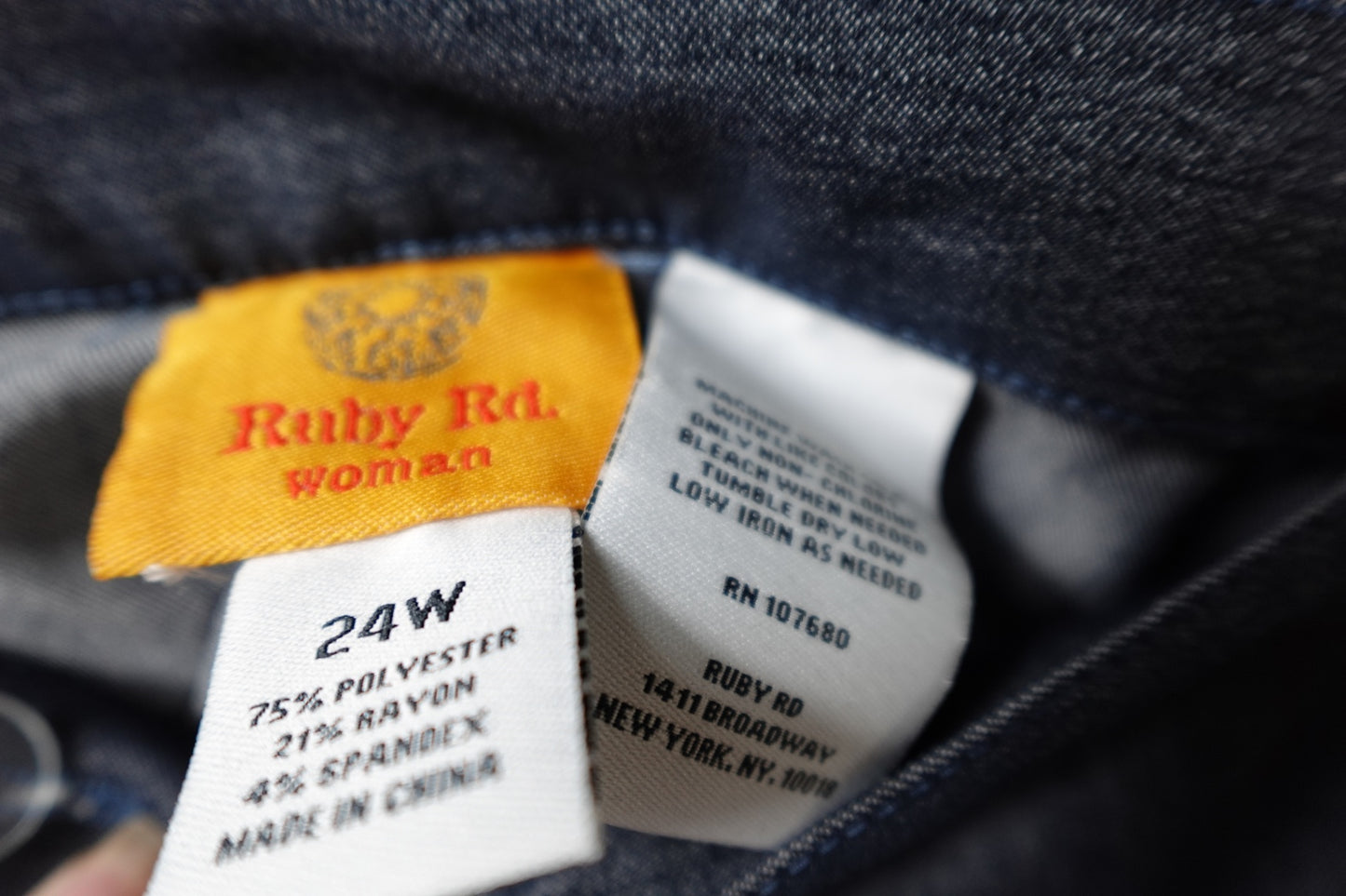 Ruby Rd, Pants, 24W,