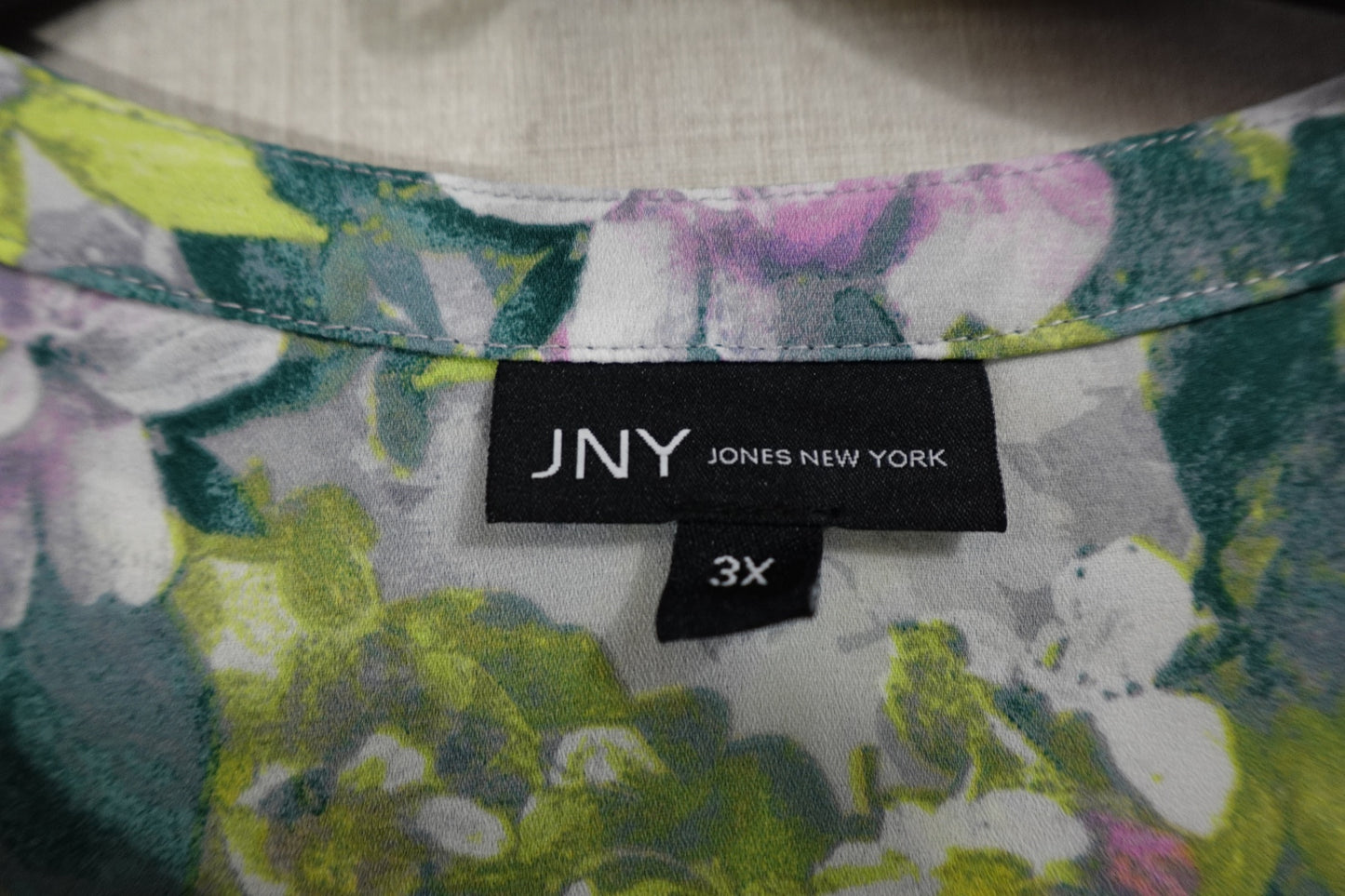 Jones New York, Long Sleeves Top, 3X,