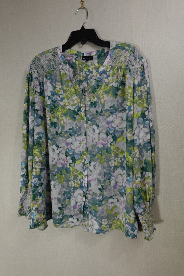 Jones New York, Long Sleeves Top, 3X,