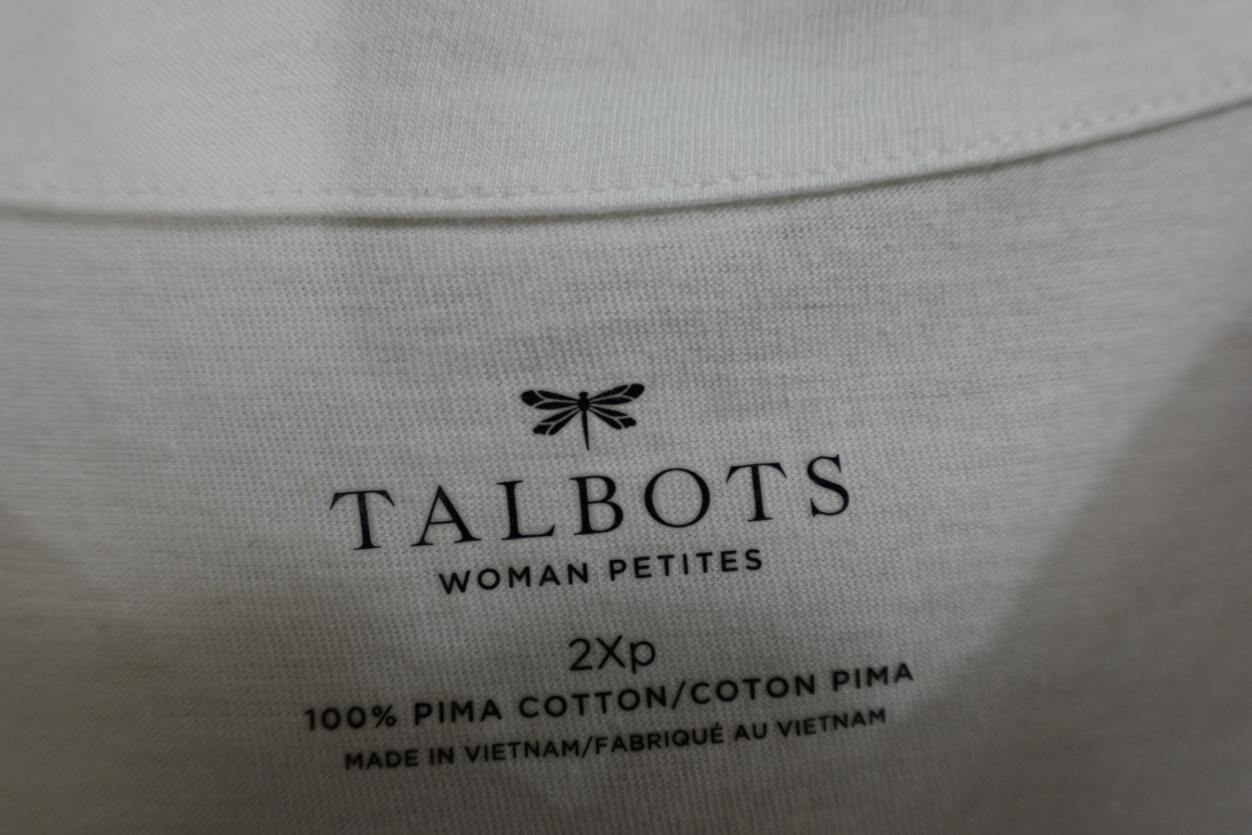 Talbots, Short Sleeved Top, 2XP,