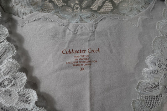 Coldwater Creek, Cami/Shapewear, 3X,
