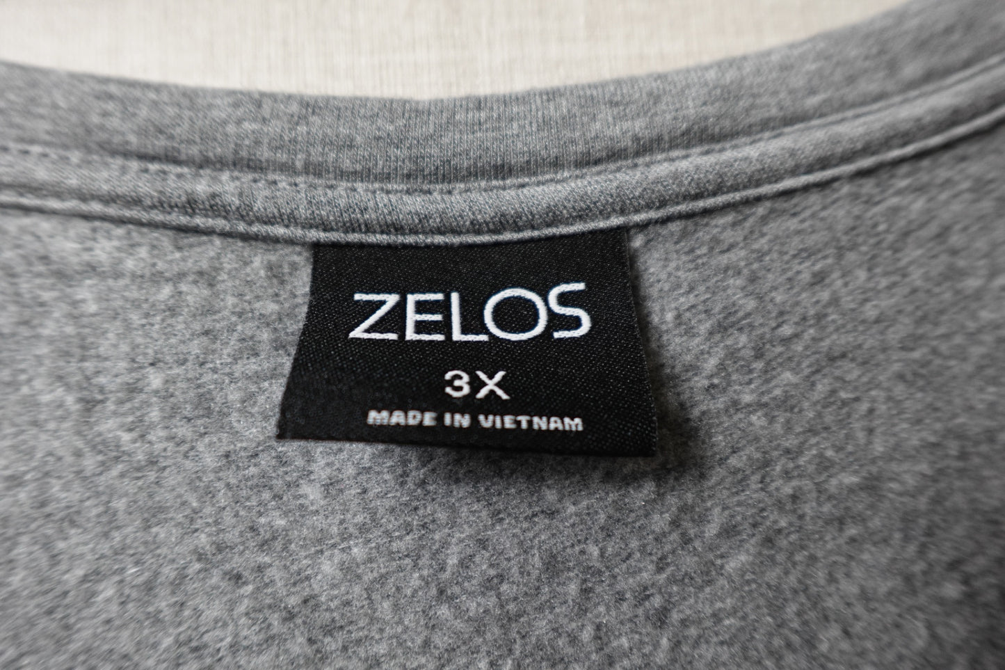 Zelos, Long Sleeves Top, 3X,
