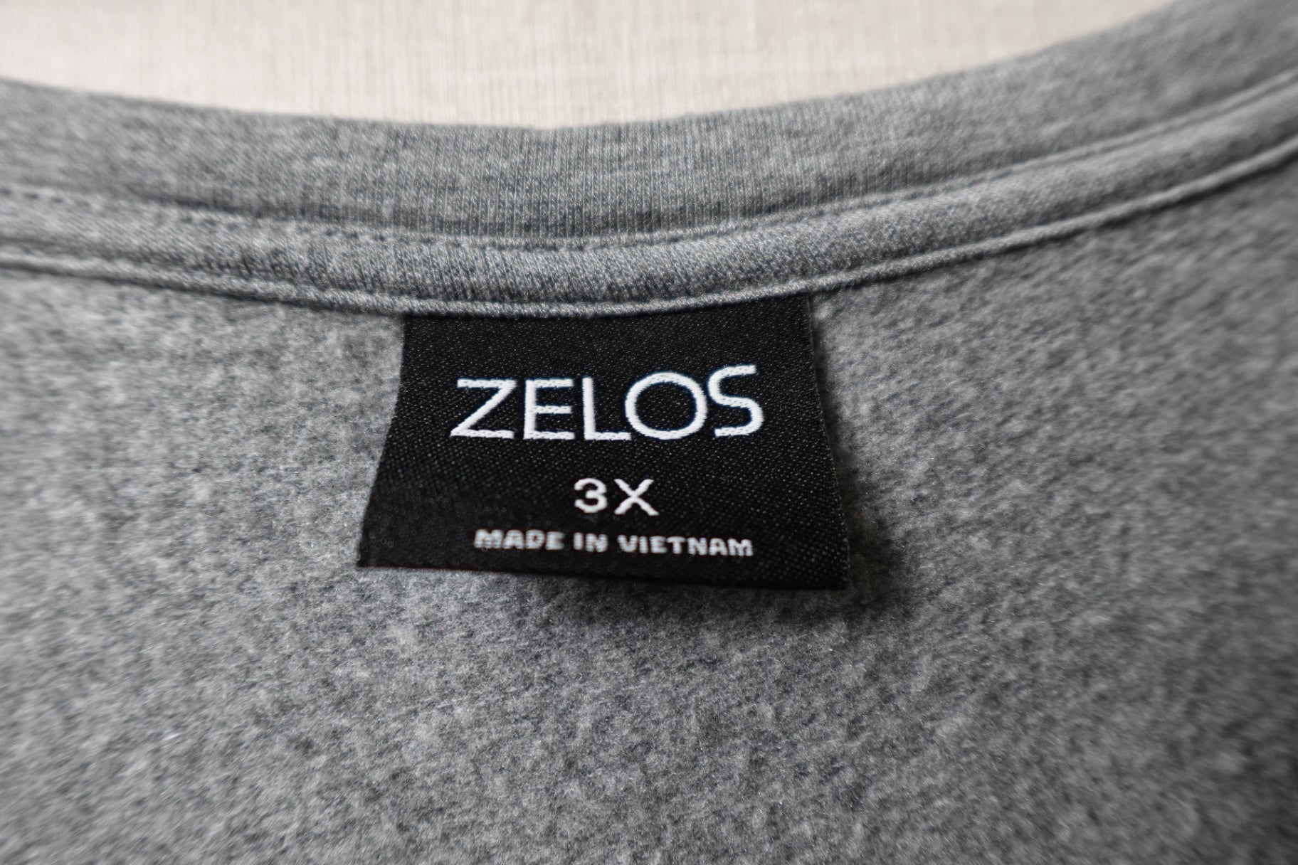 Zelos, Long Sleeves Top, 3X,