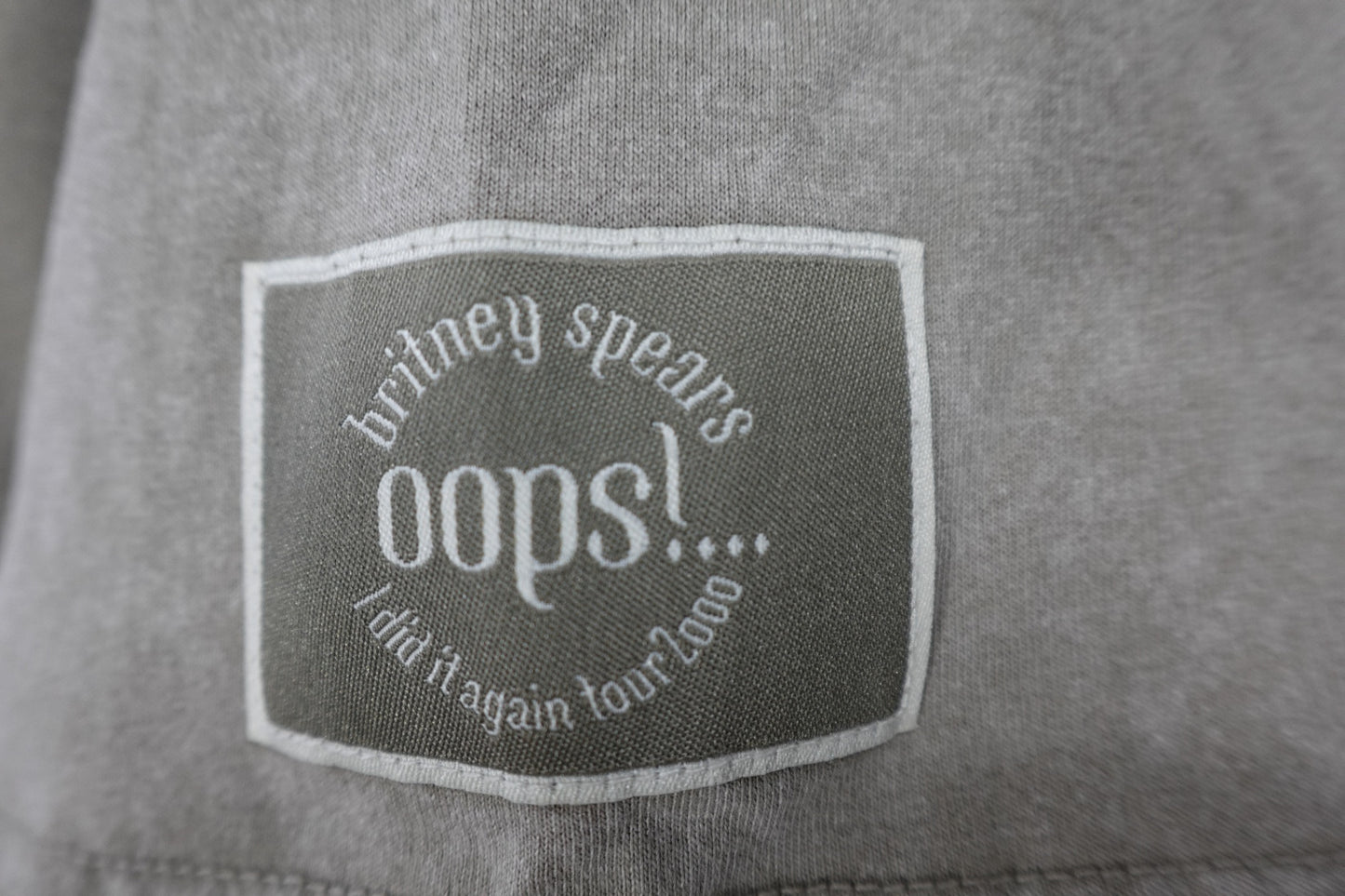 Britney Spears Cropped T-shirt, XL,