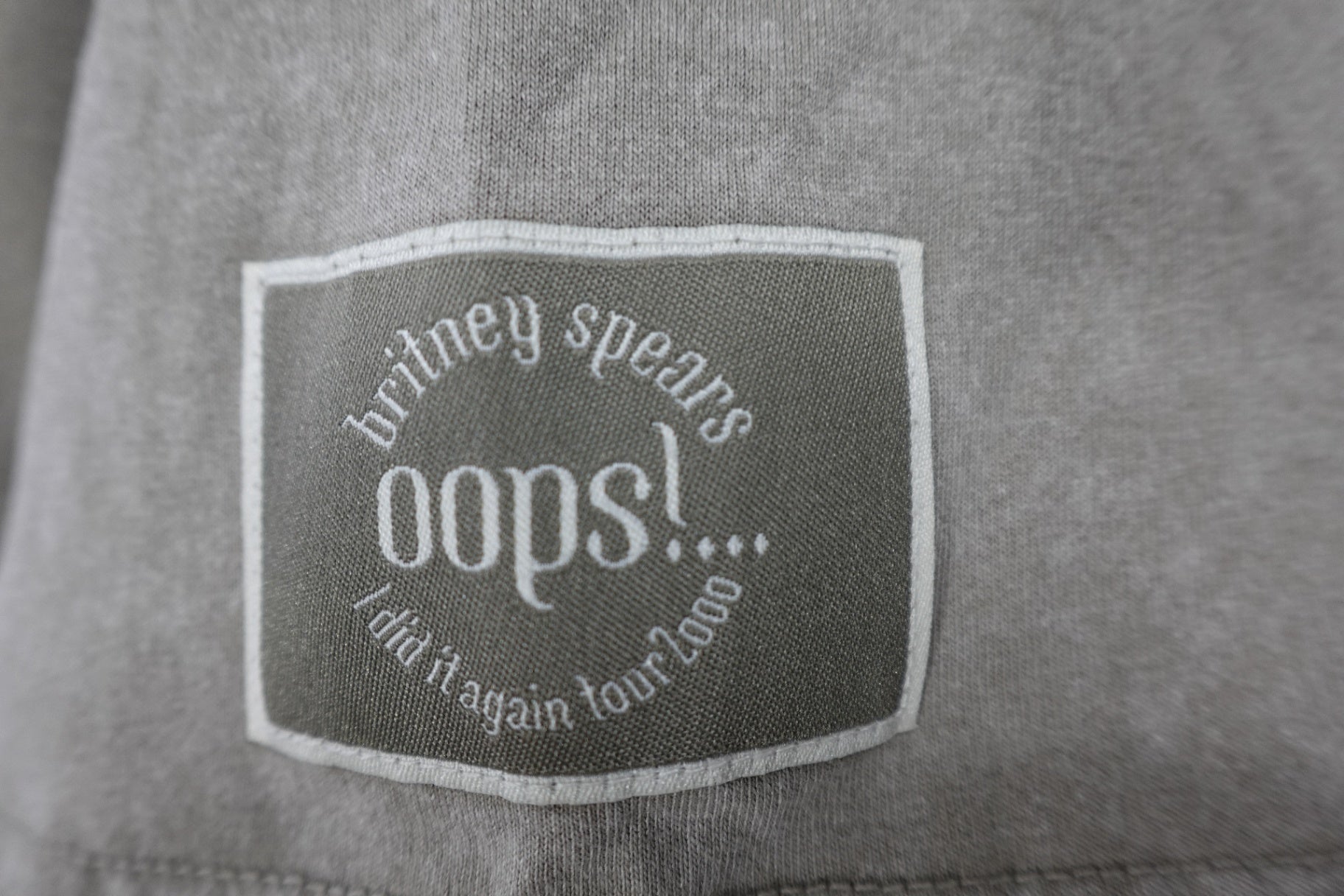 Britney Spears Cropped T-shirt, XL,