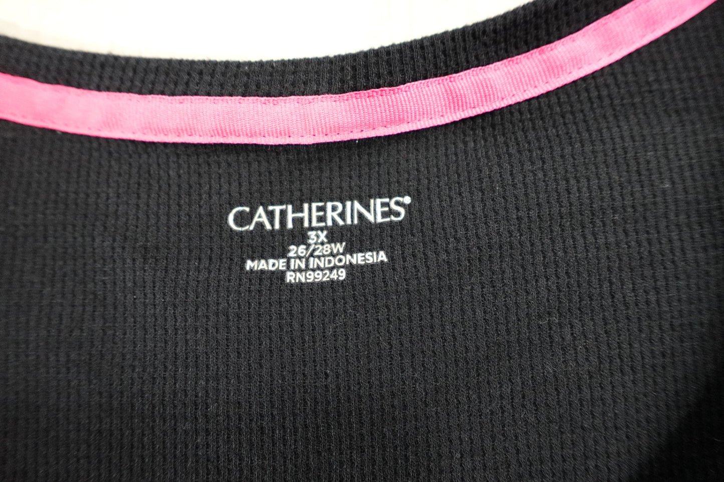 Catherines, Long Sleeves Top, 3X 26/28W,