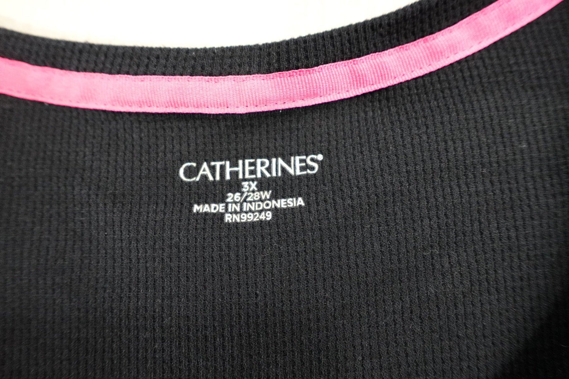 Catherines, Long Sleeves Top, 3X 26/28W,