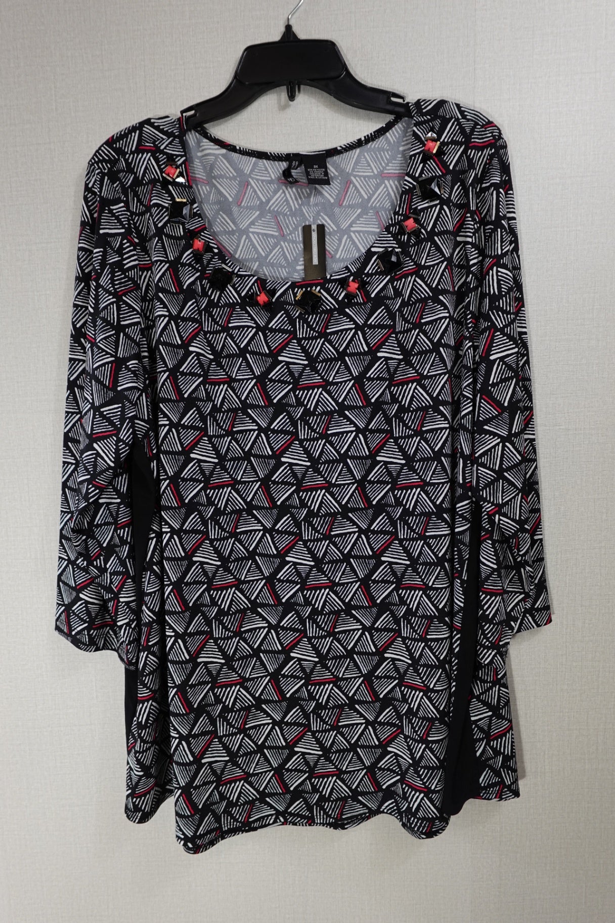 New Directions, New Long Sleeves Top, 3X,