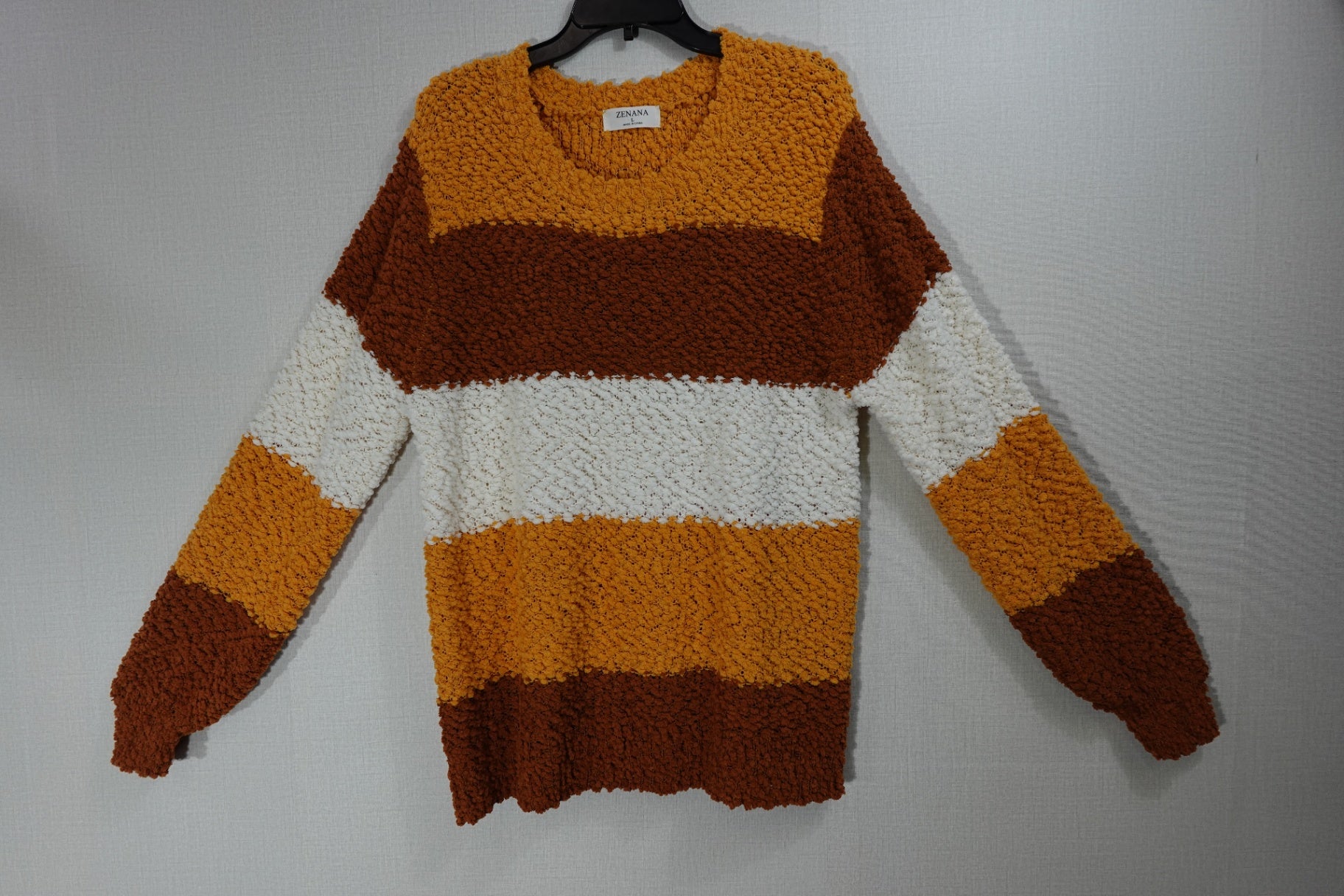 Zenana, Sweater, L, polyester/acrylic