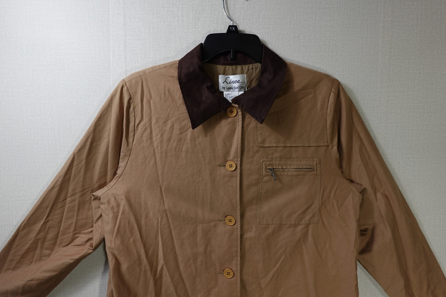 Linea by Louis Dell'Olio, New Vintage Light Jacket, L, Cotton/nylon
